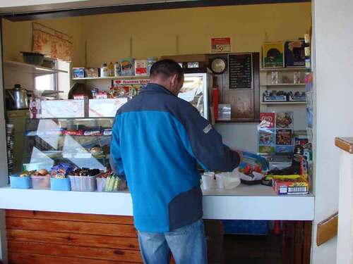 Cafe in the Fionnphort Terminal Building