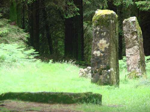 kilmore standing stones dervaig isle of mull
