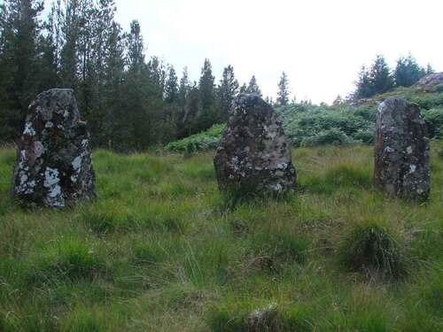 maol mor standing stones dervaig isle of mull