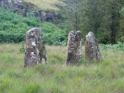 maol mor standing stones dervaig