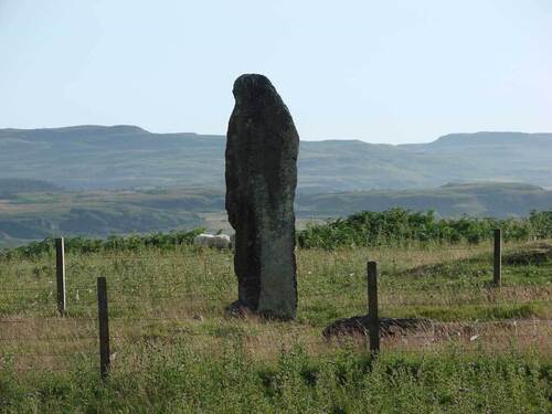 quinish Caliach standing stone isle of mull